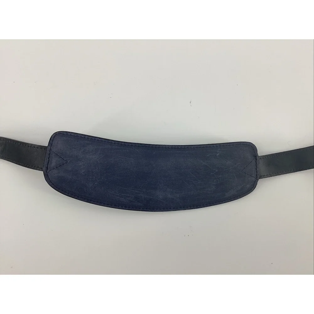 Jack Georges Black Leather Strap  For Briefcase Purse Bag ***STRAP ONLY***
